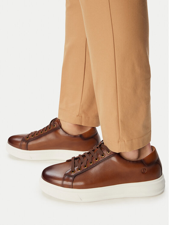 Clarks Clarks Sneakers Goswell Tie 26186561 Marrone