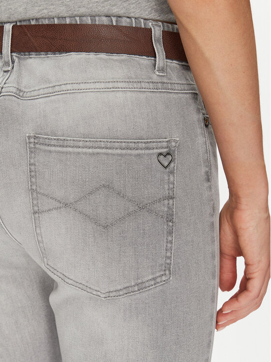 Please Please Jeans P2TDCT5W8S Grigio Regular Fit
