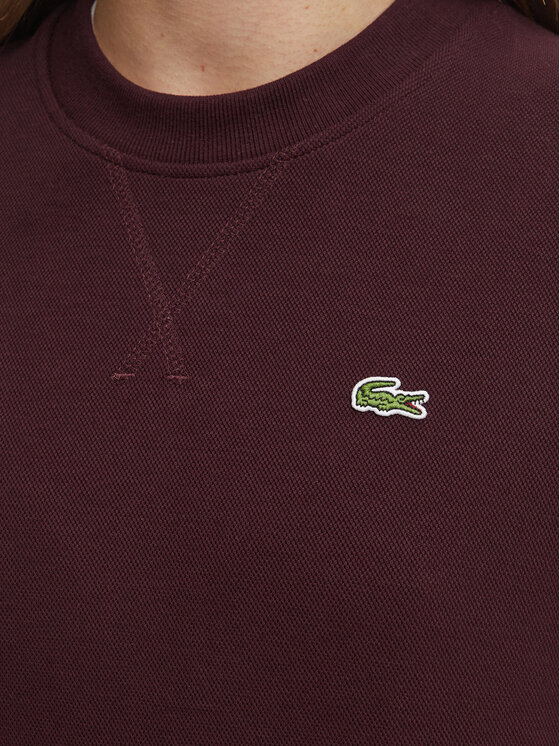 Lacoste Lacoste Bluza SF5245 Bordowy Regular Fit