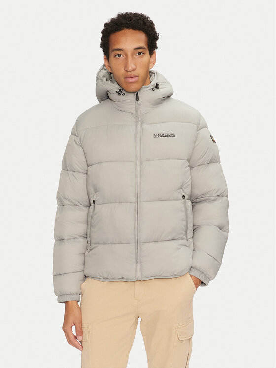 Napapijri Napapijri Giubbotto invernale A-Suomi NP0A4GJE Grigio Regular Fit