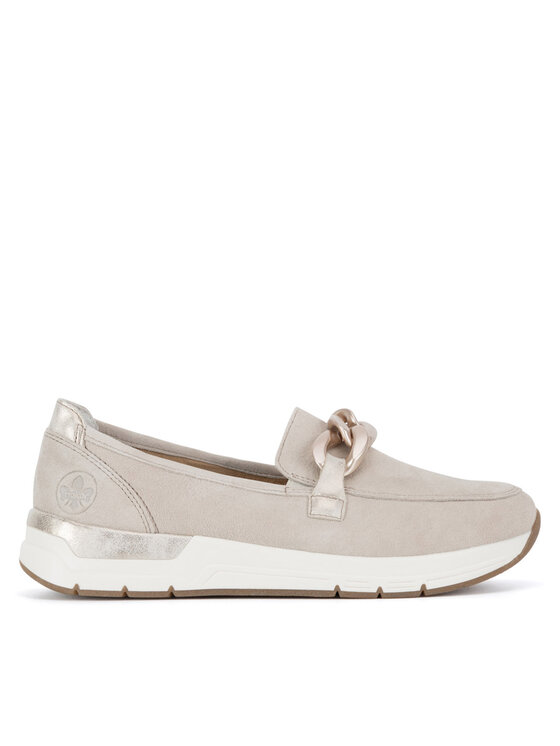 Rieker Scarpe basse 58944-60 Beige, taglia : 41