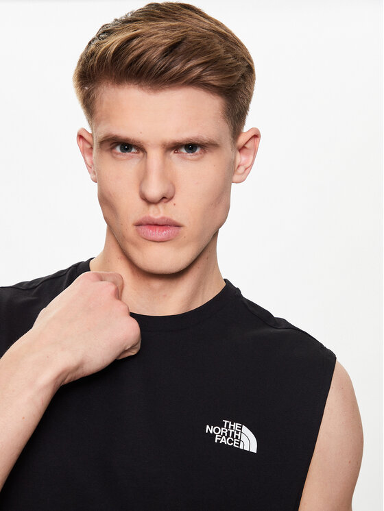 The North Face The North Face Tank-Top Simple Dome NF0A5IGX Schwarz Regular Fit