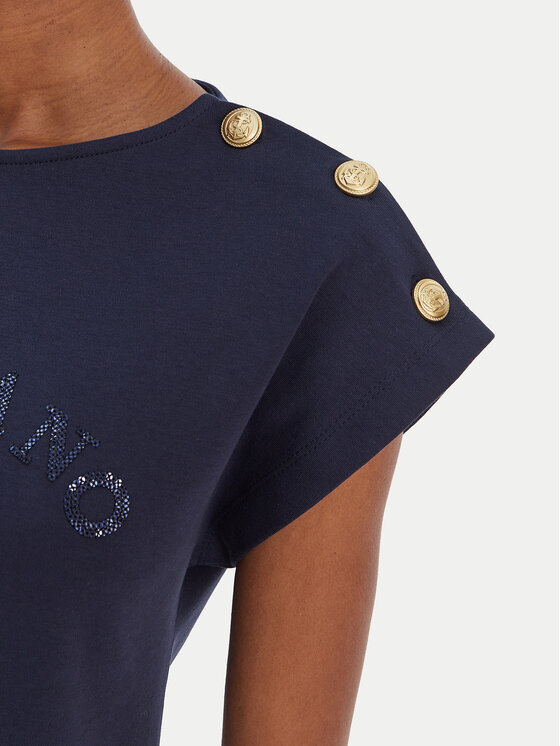 Marciano Guess Marciano Guess T-Shirt 6RGI03 6362A Σκούρο μπλε Regular Fit