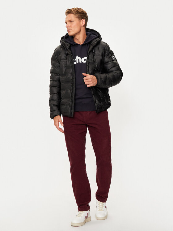 INDICODE INDICODE Зимно яке Bolonzo 15-866 Черен Regular Fit