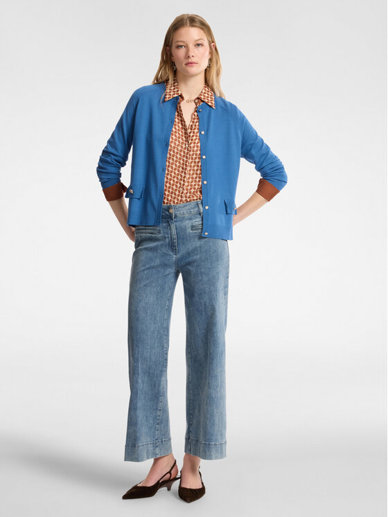 Elena Mirò Elena Mirò Jeans P493P000319N0D4 Blu Flare Fit