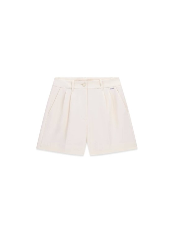 Guess Guess Šortky z materiálu 183631 Krémová Short Fit