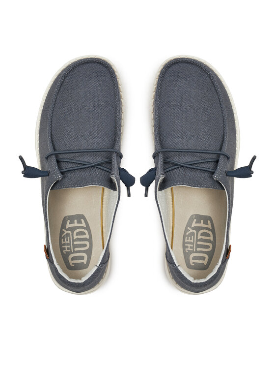 Hey Dude Hey Dude Poltopánky Wendy Chambray 40058-4MQ Tmavomodrá
