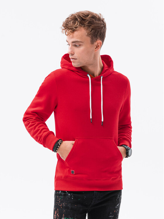 Ombre Ombre Souprava 2 mikiny Z54 Černá Regular Fit