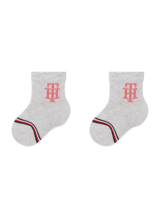 Tommy Hilfiger Tommy Hilfiger Набір 2 пар високих дитячих шкарпеток 701220276 Кольоровий