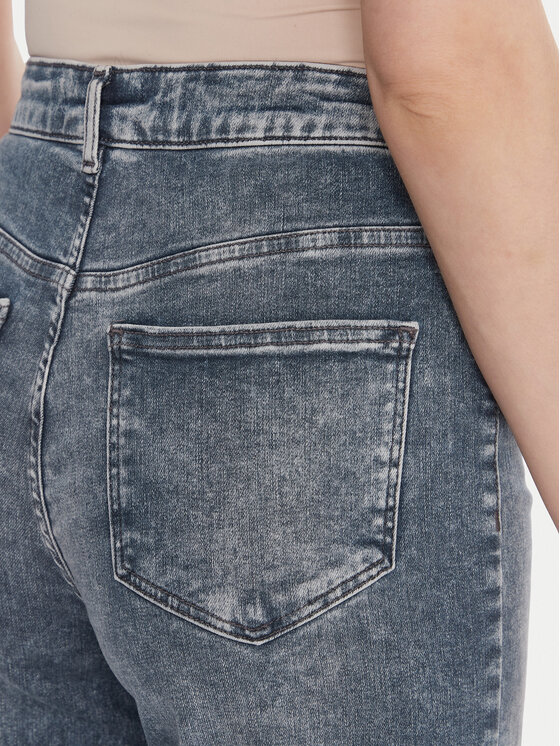 ONLY ONLY Jeans hlače Madison 15353692 Modra Wide Leg