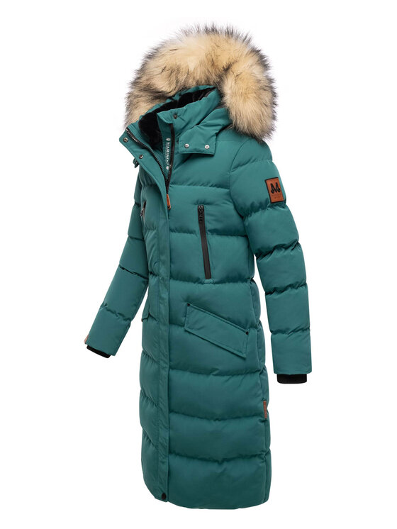 Marikoo Marikoo Kurtka zimowa Schneesternchen Zielony Regular Fit