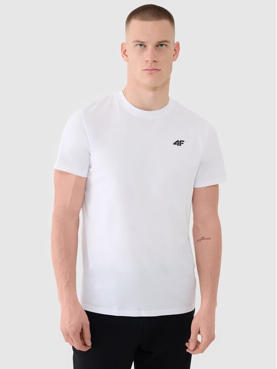 4F 4F Komplet 3 t-shirtów 3P-SS-4FWMM00TTSHM2256-91S Kolorowy Regular Fit