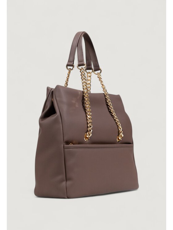 LOVE MOSCHINO LOVE MOSCHINO Τσάντα HAMMERED LOGO Καφέ