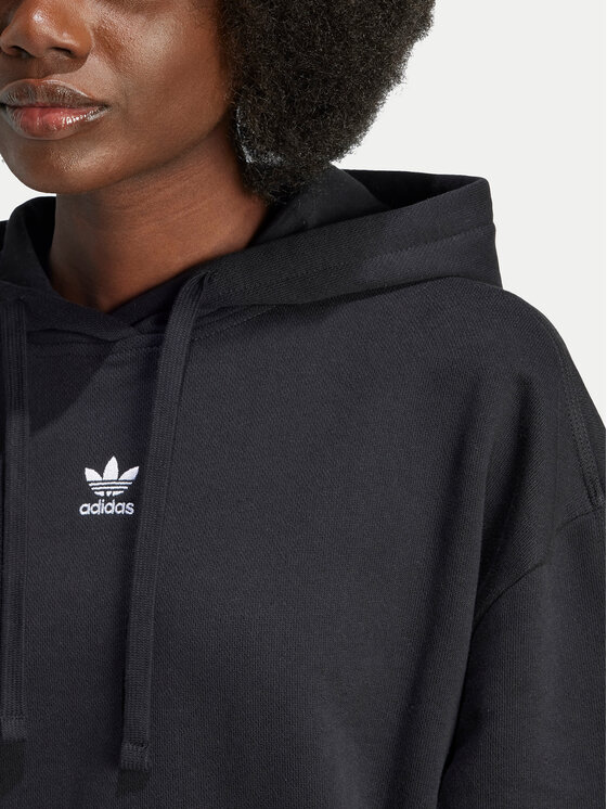 adidas adidas Majica dugih rukava Essentials IY9615 Crna Oversize