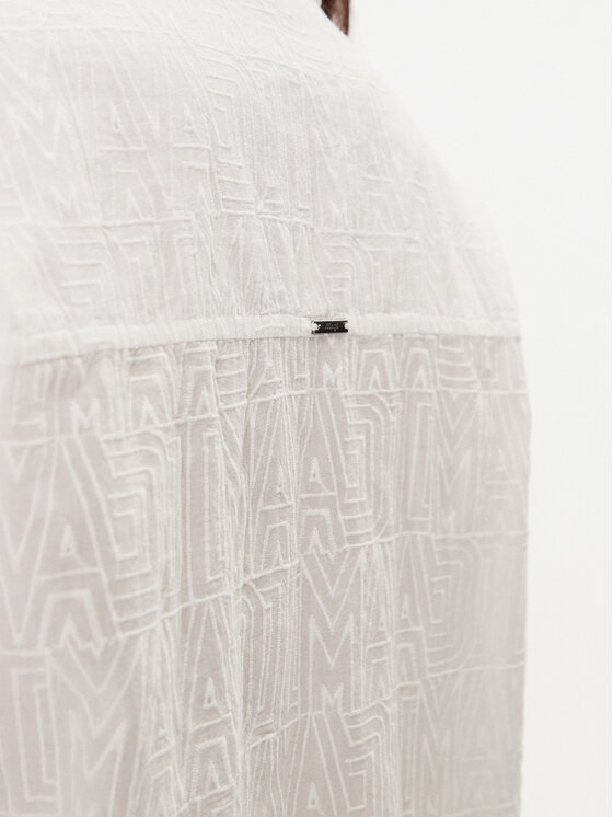 Maaji Maaji Marškiniai Larissa PT2075CLS004 Balta Relaxed Fit