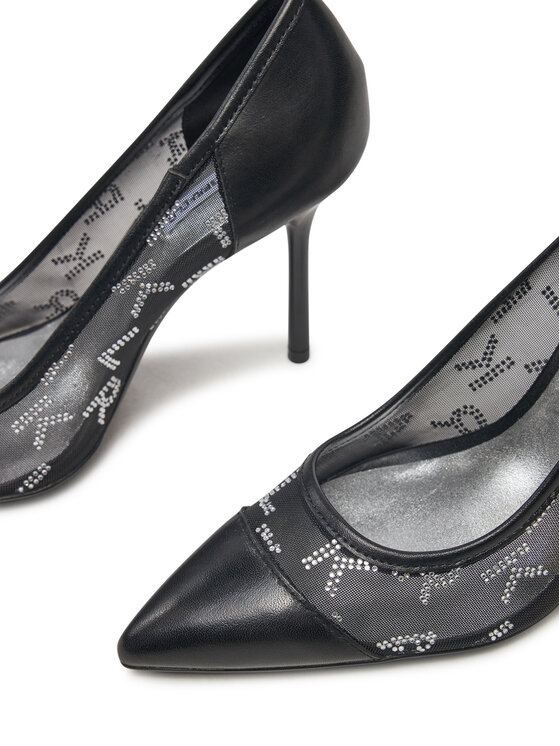 KARL LAGERFELD KARL LAGERFELD Pantofi cu toc subțire Sarabande KL30925A Negru