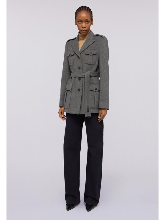 Trussardi Trussardi Cappotto 8919A000321N013 Grigio Regular Fit