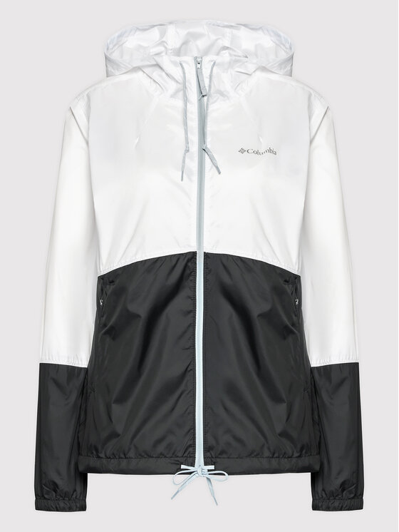 Columbia Columbia Αντιανεμικό Flash Forward 1585911 Λευκό Regular Fit