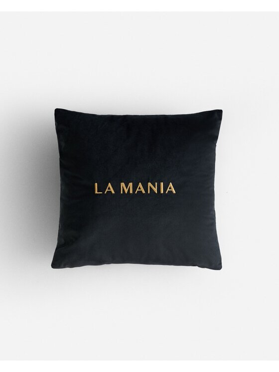 La Mania La Mania Poduszka dekoracyjna Black & Gold Czarny