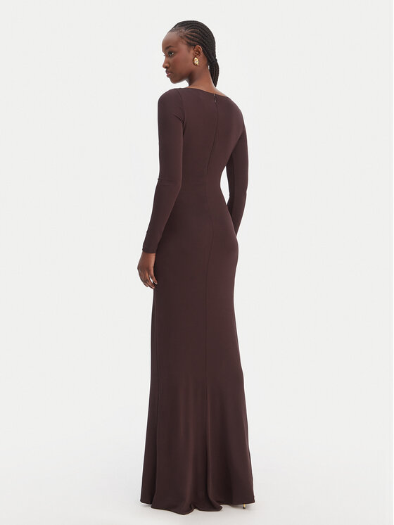 Elisabetta Franchi Elisabetta Franchi Sukienka wieczorowa AB-R146-1E2-V750 Brązowy Regular Fit