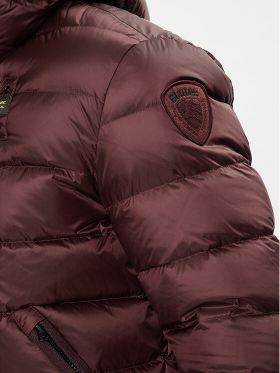Blauer Blauer Pernata jakna 23WBLUC03075 Smeđa Regular Fit
