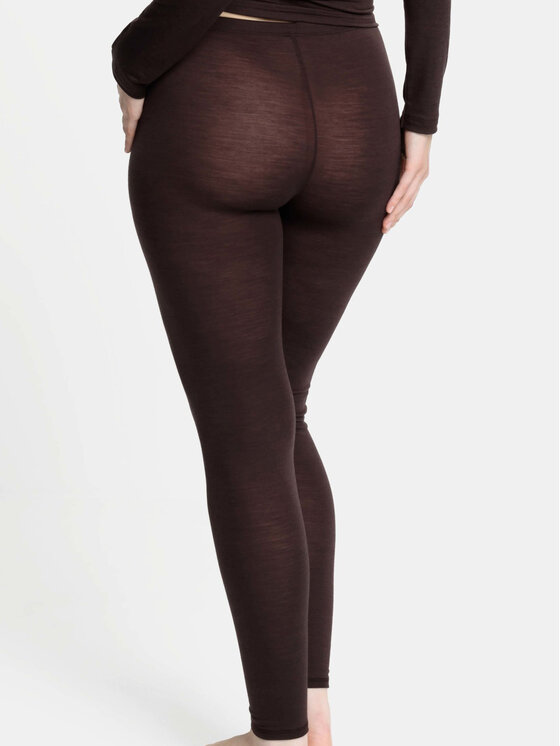 Sylvia Speidel Sylvia Speidel Legginsy 50346 Brązowy Slim Fit