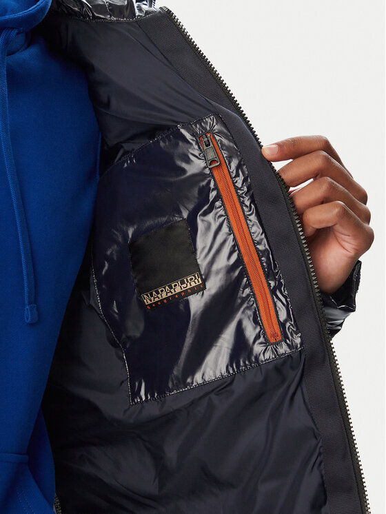 Napapijri Napapijri Giubbotto invernale A-Terez Shiny NP0A8AO2 Blu scuro Regular Fit