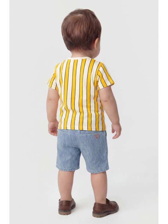Guess Kids Guess Kids T-Shirt 181962 Kolorowy Classic Fit