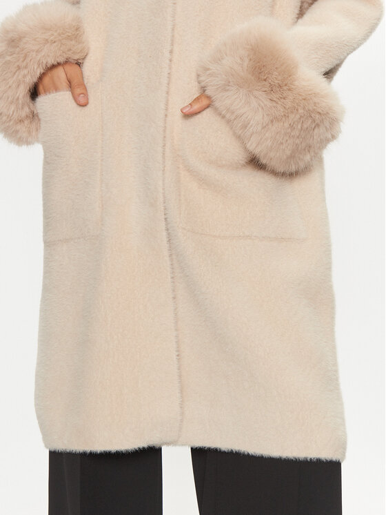 Joseph Ribkoff Joseph Ribkoff Zimski kaput 243923 Bež Loose Fit