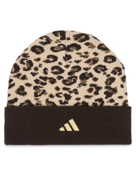 adidas adidas Шапка Leo Graphic Beanie KR1731 Бежов