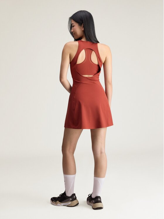 adidas by Stella McCartney adidas by Stella McCartney Koszulka techniczna 154543 Czerwony Fitted Fit