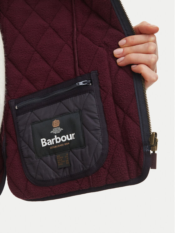 Barbour Barbour Varrukateta jakk Fleece Betty LLI0003NY91 Tumesinine Regular Fit