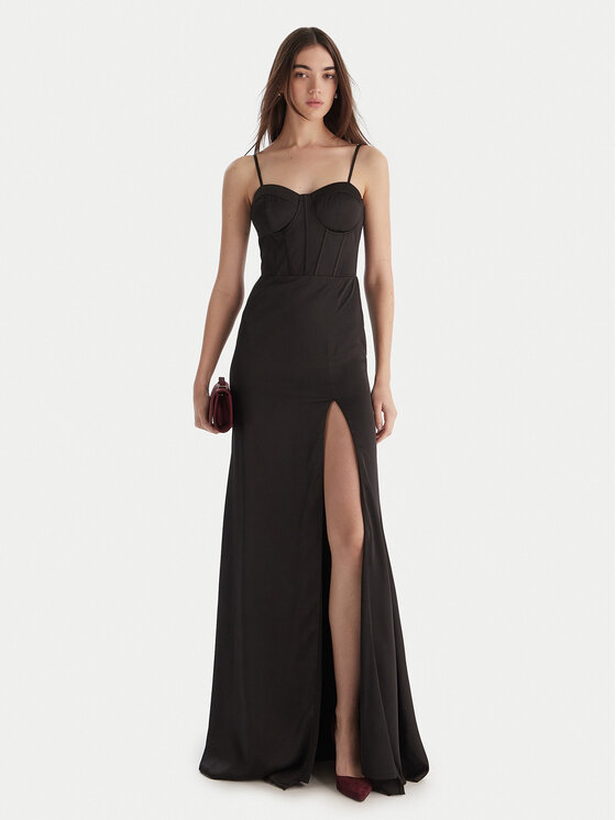 Artigli Artigli Официална рокля ACAB003486 Черен Regular Fit