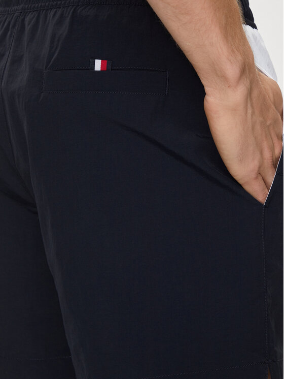 Tommy Hilfiger Tommy Hilfiger Szorty kąpielowe UM0UM03259 Granatowy Regular Fit