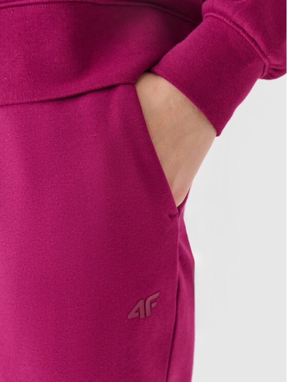 4F 4F Pantaloni da tuta 4FWMM00TTROF1137-51S Viola Regular Fit