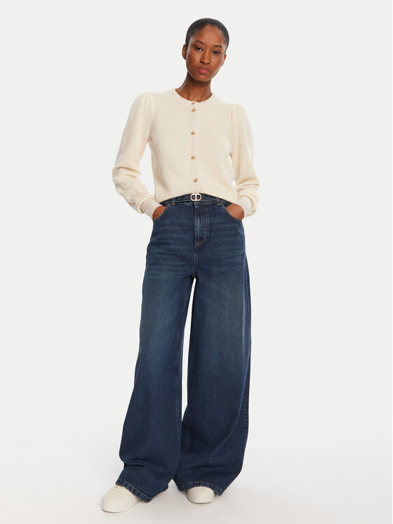 TWINSET TWINSET Kardigāns 252TP3583 Bēšs Regular Fit