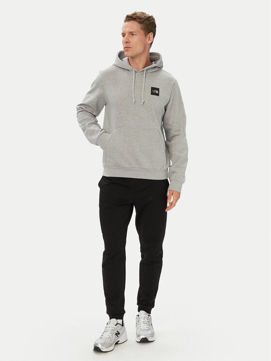 The North Face The North Face Majica dugih rukava Box Half Dome Regular NF0A8JAX Siva Regular Fit