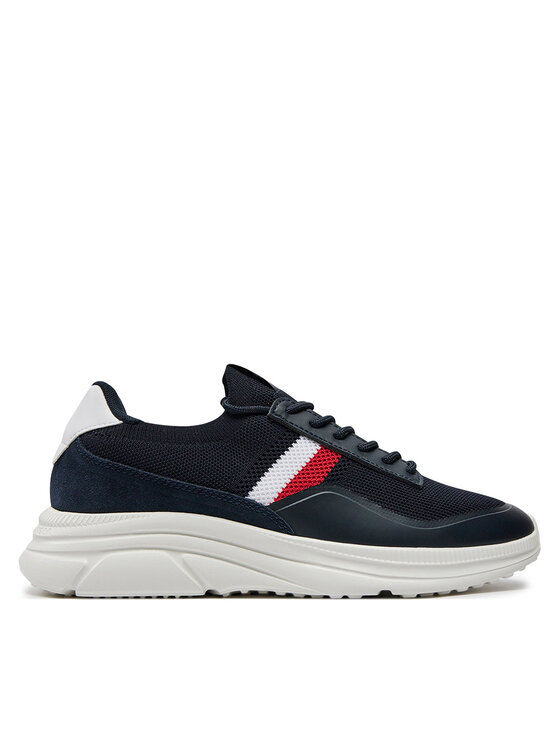 Sneakers Tommy Hilfiger Modern Runner Premium Knit FM0FM05135 Bleumarin