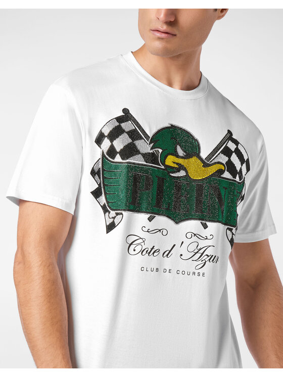 PHILIPP PLEIN PHILIPP PLEIN T-Shirt 23525 Biały Regular Fit