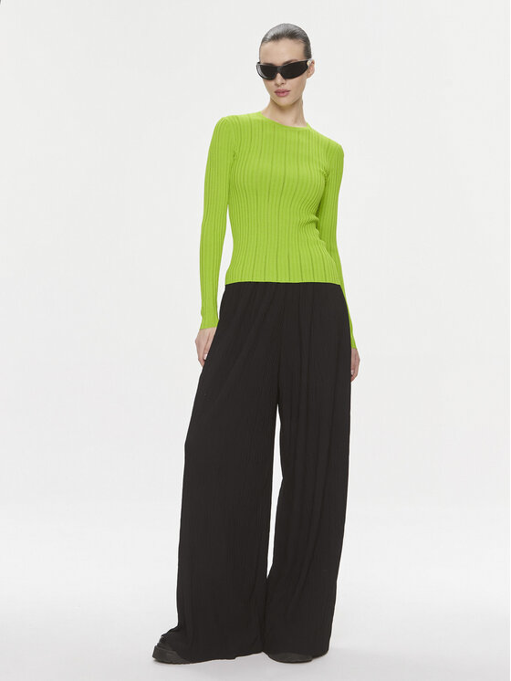 Samsøe Samsøe Samsøe Samsøe Bluzka Lea F23400041 Zielony Slim Fit