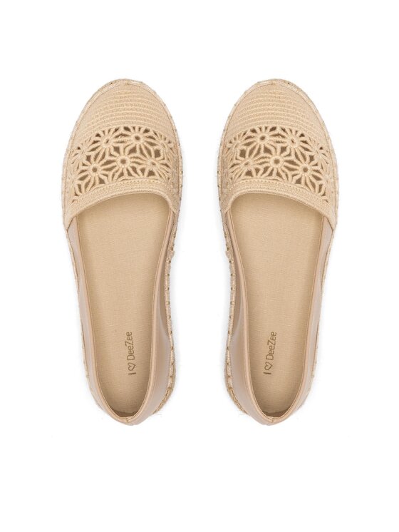 DeeZee DeeZee Espadryle HER SOUL WSS990-204 Beżowy