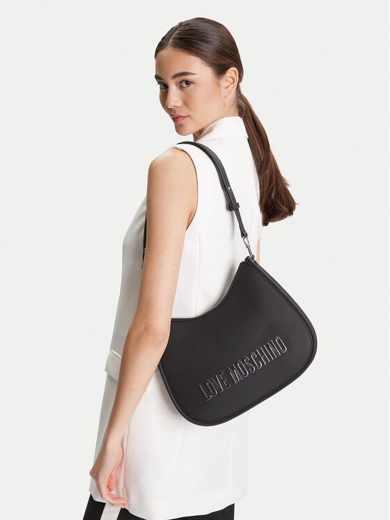 LOVE MOSCHINO LOVE MOSCHINO Ročna torba JC4021PP1NKD000B Črna