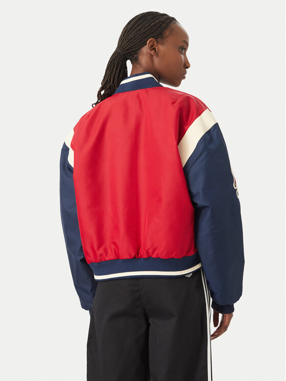 adidas adidas Bomber jakna KR7030 Rdeča Loose Fit