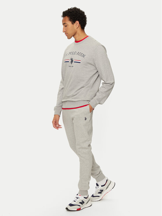 U.S. Polo Assn. U.S. Polo Assn. Donji dio trenerke MUP0686 Siva Regular Fit