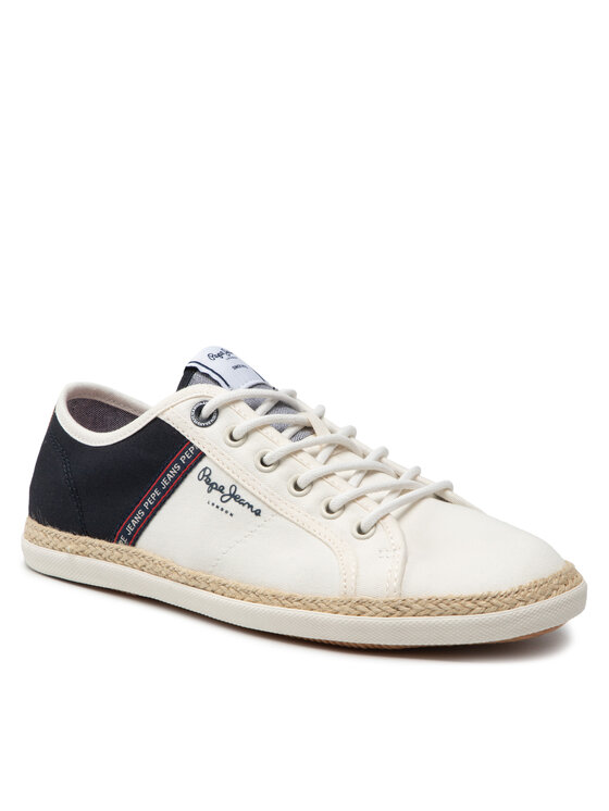 Pepe Jeans Еспадрили Maui Tape Urban PMS10296 Бял