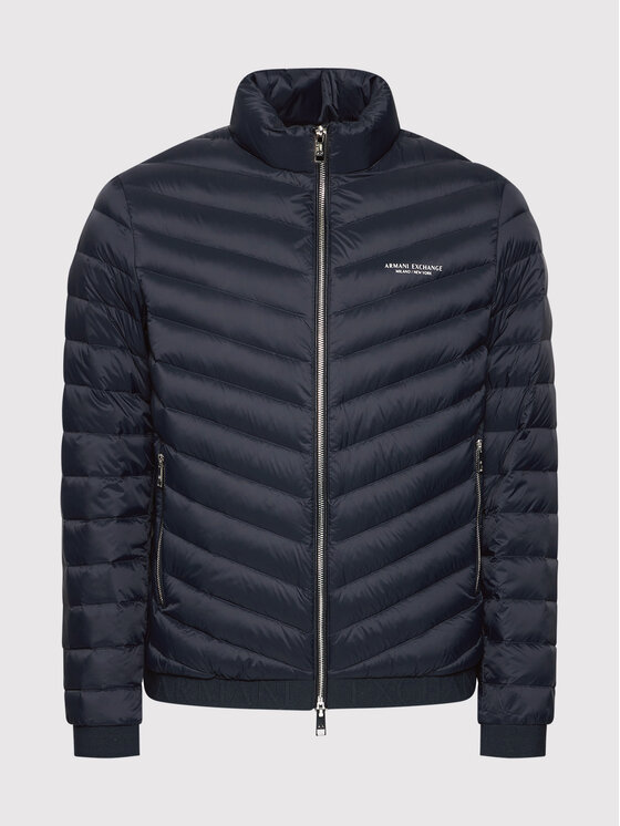 Armani Exchange Armani Exchange Pūkinė striukė 8NZB52 ZNW3Z 5578 Tamsiai mėlyna Regular Fit