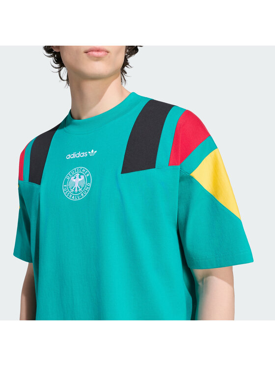 adidas adidas Koszulka techniczna 169118 Zielony Loose Fit