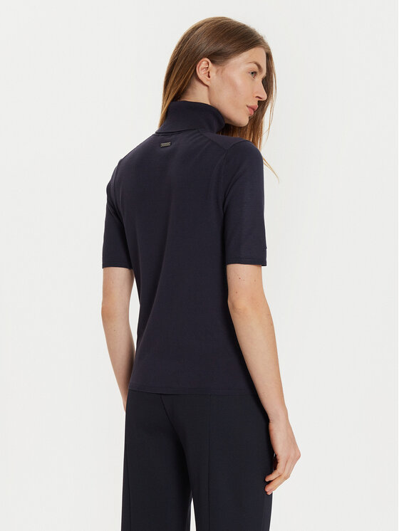 Calvin Klein Calvin Klein Rollkragenpullover K20K207433 Dunkelblau Regular Fit