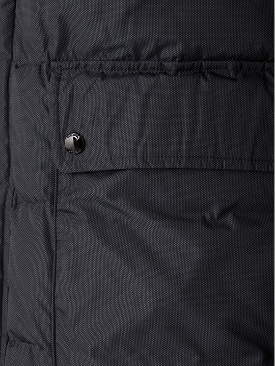 Geox Geox Zimní bunda Leitan M5628C T3266 F9112 Černá Regular Fit