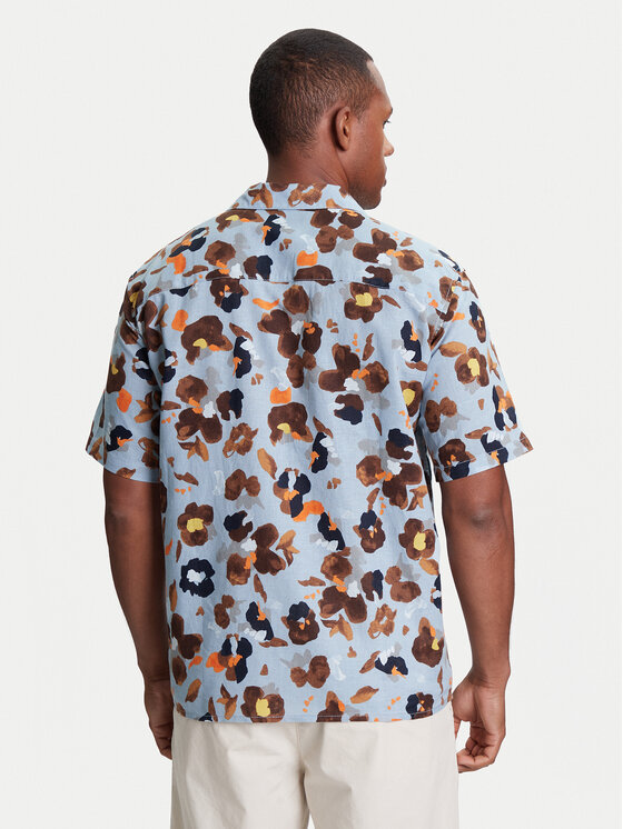 United Colors Of Benetton United Colors Of Benetton Πουκάμισο 5HPWUQ05B Μπλε Regular Fit